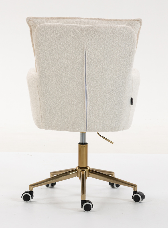 HR250K Krémszínű Bárány Szék Arany Lábbal