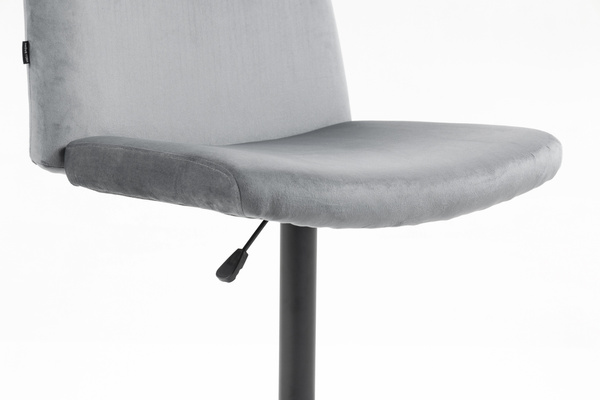 HR150W Grafit Modern Velúr Szék Fekete lábbal