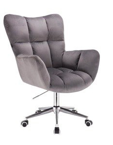 HR650K Grafit modern velúr szék