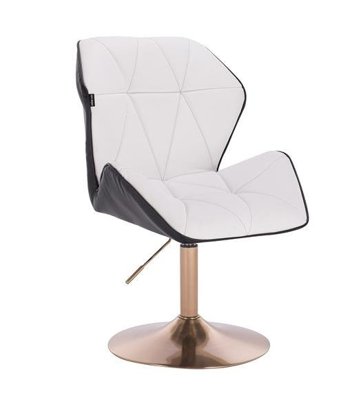 HR212 Fehér-fekete arany lábbal