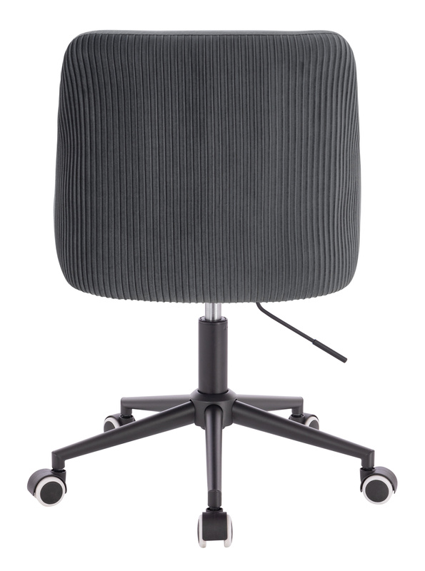 HR920K Grafit Modern Velúr Szék Fekete lábbal