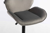 HR350W Acél modern velúr szék fekete lábbal