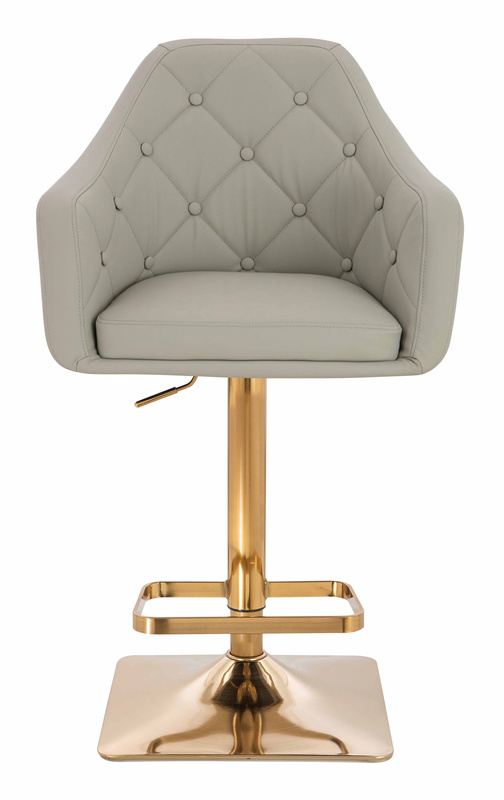 HR831KW Len Szín Műbőr Premium Soft szék Arany lábbal