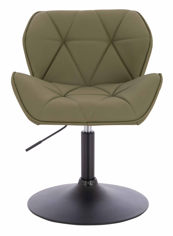 HR111N Khaki Műbőr Premium Soft szék fekete lábbal