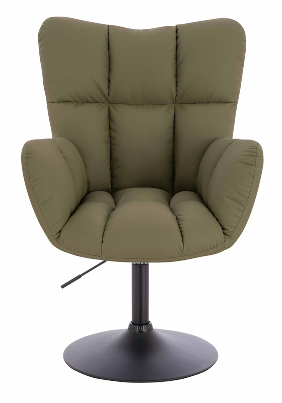 HR650N Khaki Műbőr Premium Soft szék fekete lábbal