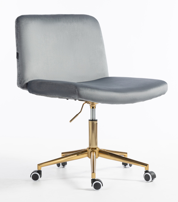 HR150K Grafit Modern Velúr Szék Arany lábbal