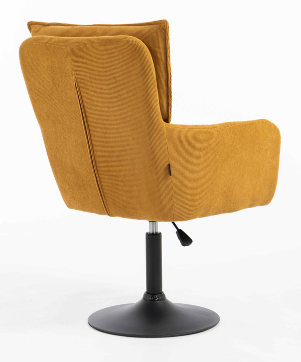 HR250N Curry Sárga Prémium Kordbársony Fekete Lábbal