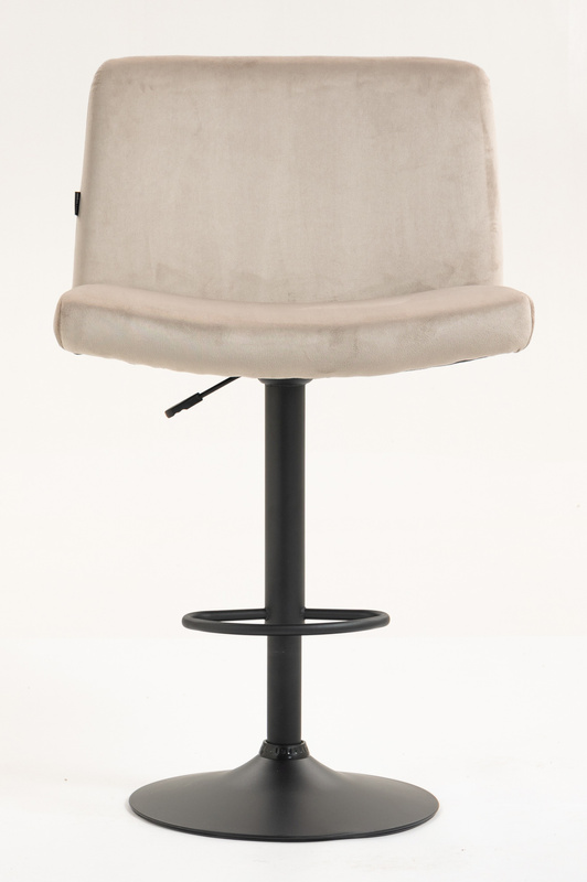 HR150W Latte Modern Velúr Szék Fekete lábbal