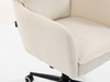 HR250K Krémszínű Bárány Szék Fekete Lábbal