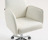 HR280K Krémszínű modern boucle szék krómozott lábbal