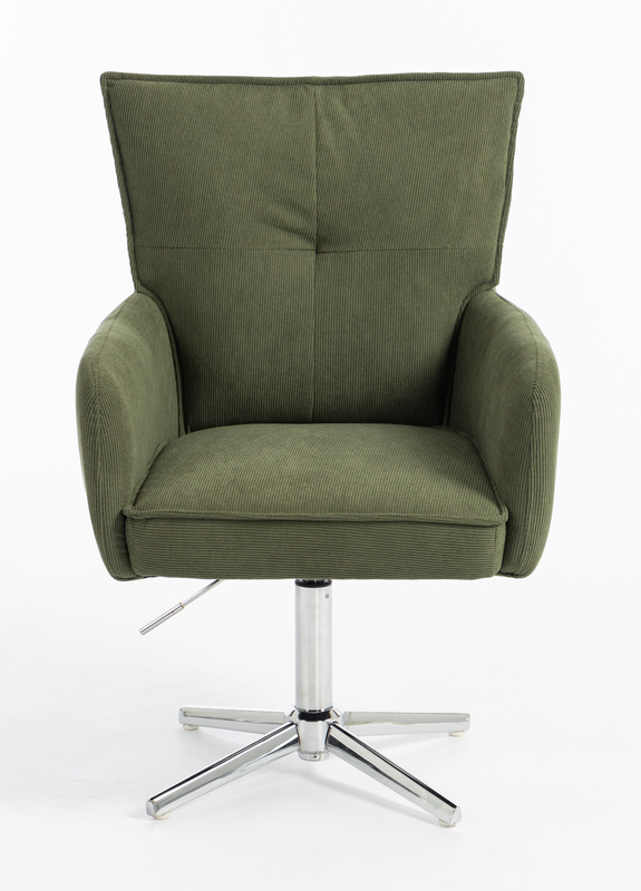 HR250K Catifea Reiată Premium Culoare Verde Salvie Krómozott Lábbal