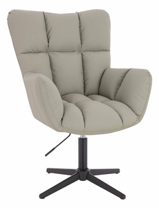 HR650CROSS Len Szín Műbőr Premium Soft szék fekete lábbal