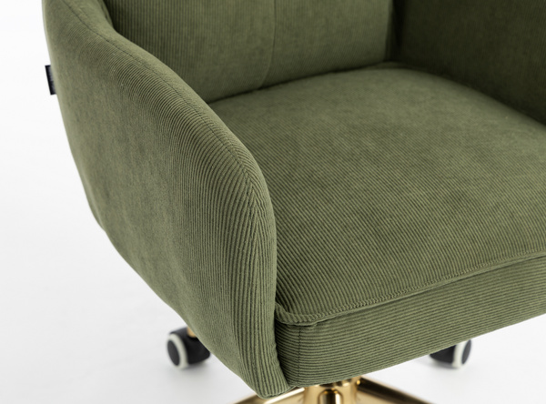 HR250K Catifea Reiată Premium Culoare Verde Salvie Arany Lábbal