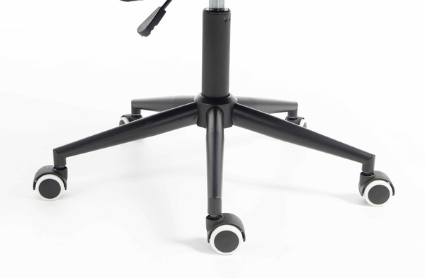 HR250K Fekete modern velúr szék fekete lábbal