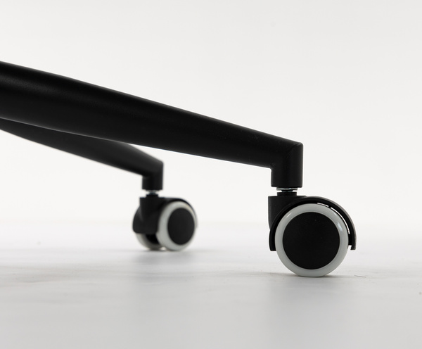 HR2055K Krémszínű Modern Boucle Szék Fekete lábbal