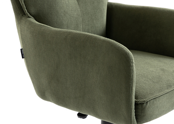 HR250W Catifea Reiată Premium Culoare Verde Salvie Fekete Lábbal