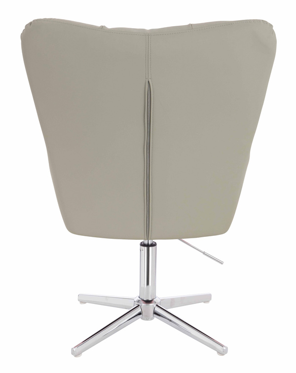 HR650CROSS Len Szín Műbőr Premium Soft szék krómozott lábbal