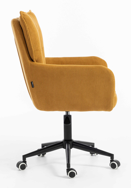 HR250K Curry Sárga Prémium Kordbársony Fekete Lábbal