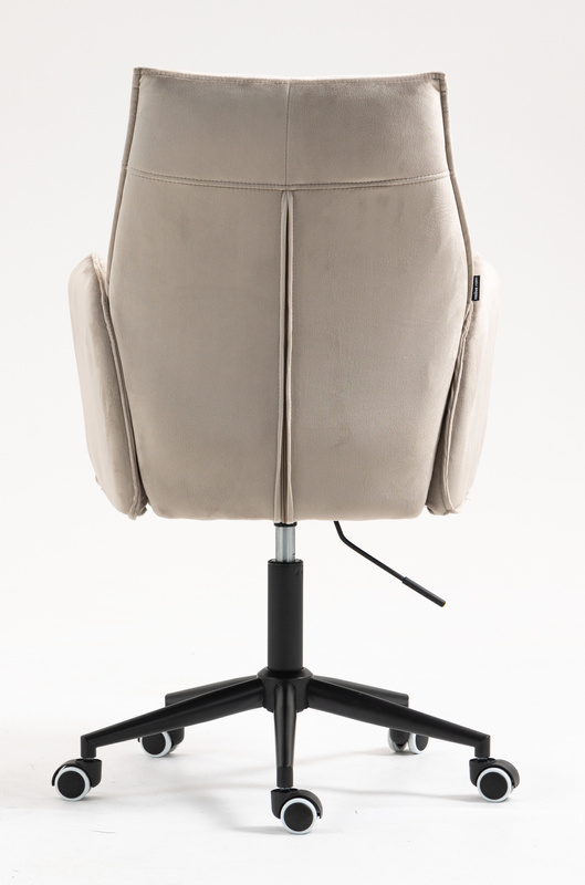 HR280K Latte Modern Velúr Szék Fekete lábbal