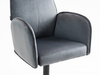 HR280W Grafit Modern Velúr Szék Fekete lábbal