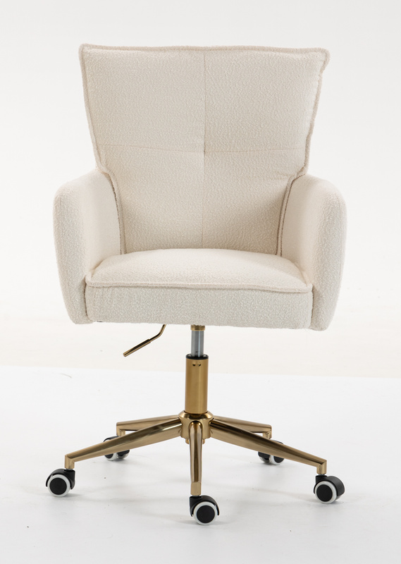 HR250K Krémszínű Bárány Szék Arany Lábbal