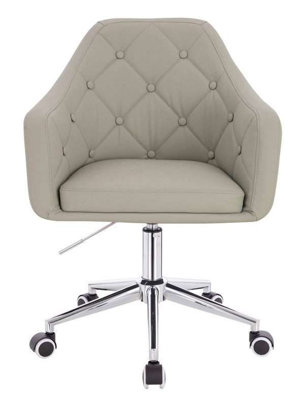 HR831K Len Szín Műbőr Premium Soft szék Krómozott lábbal