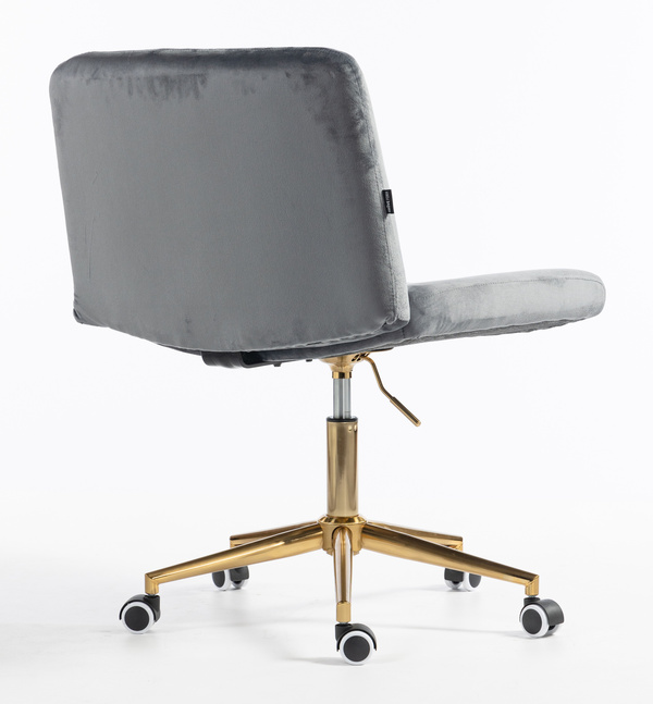 HR150K Grafit Modern Velúr Szék Arany lábbal