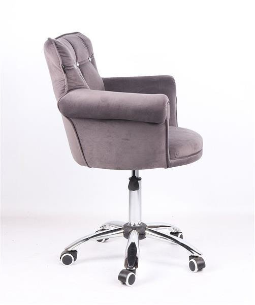 HR804CK Grafit modern velúr szék