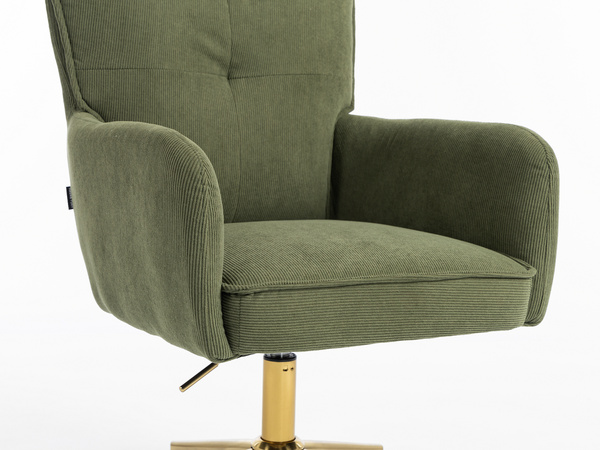 HR250K Catifea Reiată Premium Culoare Verde Salvie Arany Lábbal