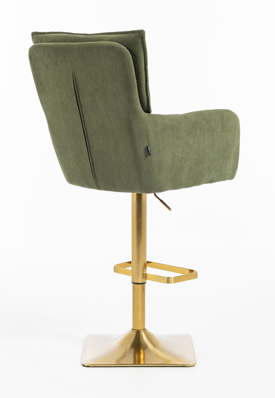 HR250KW Catifea Reiată Premium Culoare Verde Salvie Arany Lábbal