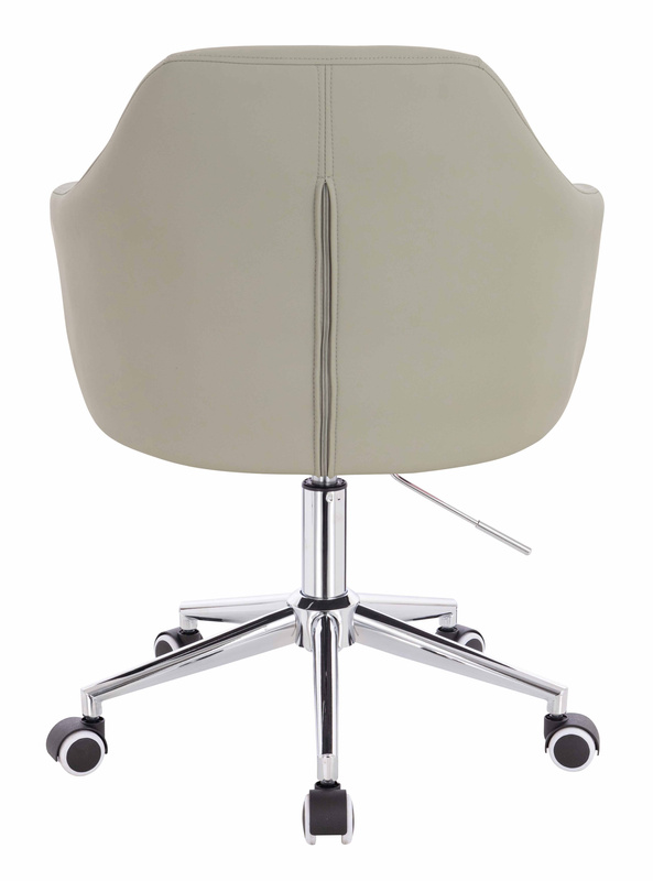 HR831K Len Szín Műbőr Premium Soft szék Krómozott lábbal