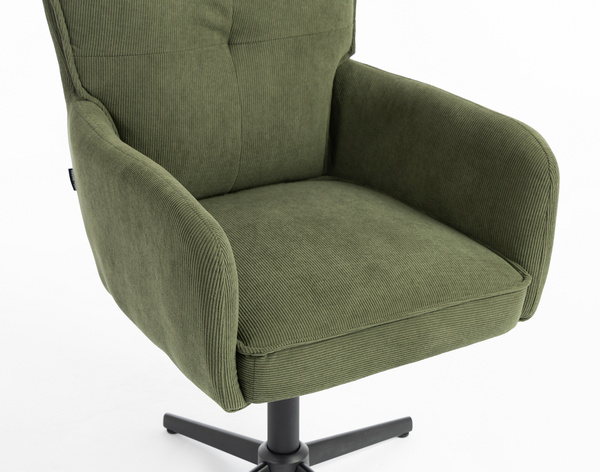 HR250CROSS Catifea Reiată Premium Culoare Verde Salvie Fekete Lábbal