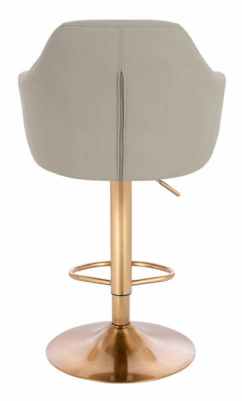 HR831W Len Szín Műbőr Premium Soft szék Arany lábbal