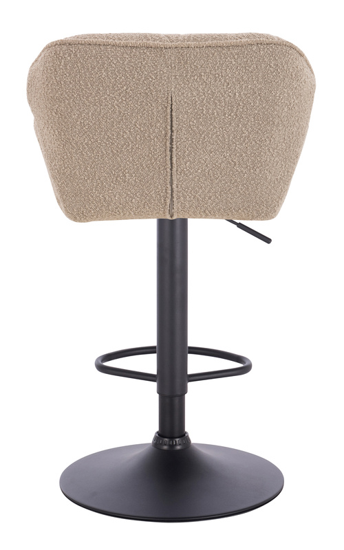 HR111W Latte modern boucle  szék fekete lábbal