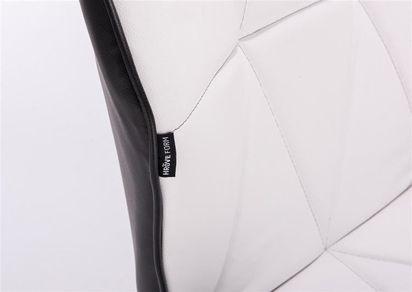 HR212K Fehér-fekete fekete lábbal