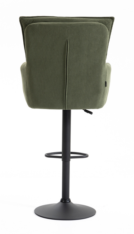 HR250W Catifea Reiată Premium Culoare Verde Salvie Fekete Lábbal