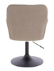 HR550N Latte modern boucle  szék fekete lábbal