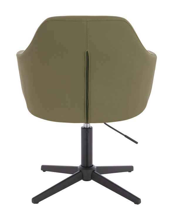 HR831CROSS Khaki Műbőr Premium Soft szék fekete lábbal