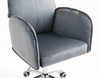 HR280K Grafit Modern Velúr Szék Krómozott lábbal