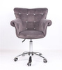 HR804CK Grafit modern velúr szék