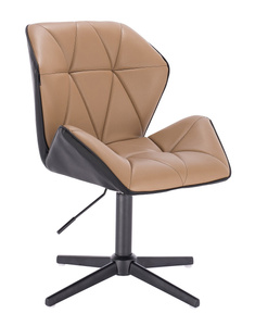 HR212CROSS Karamell-fekete fekete lábbal