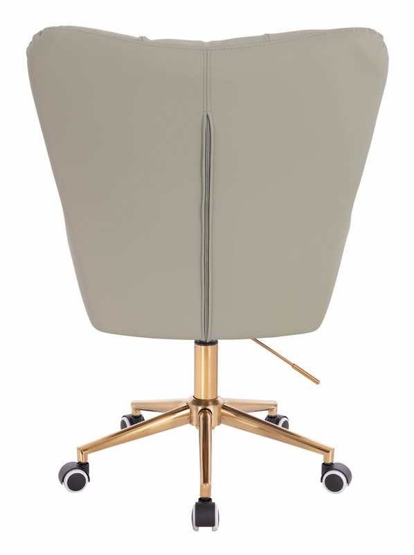 HR650K Len Szín Műbőr Premium Soft szék arany lábbal