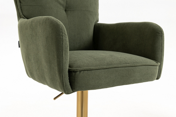 HR250W Catifea Reiată Premium Culoare Verde Salvie Arany Lábbal