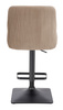 HR920KW Latte Modern Velúr Szék Fekete lábbal