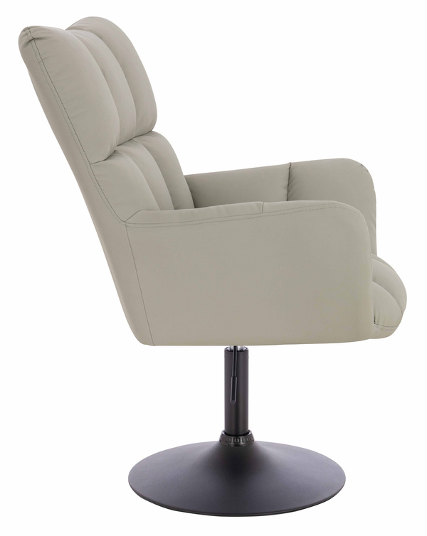 HR650N Len Szín Műbőr Premium Soft szék fekete lábbal