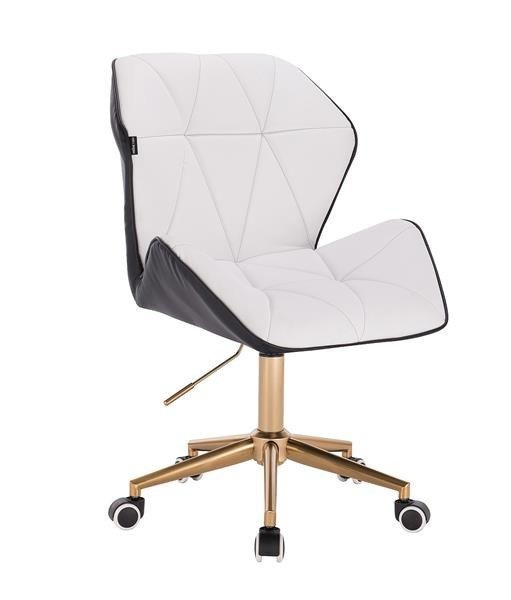 HR212K Fehér-fekete arany lábbal