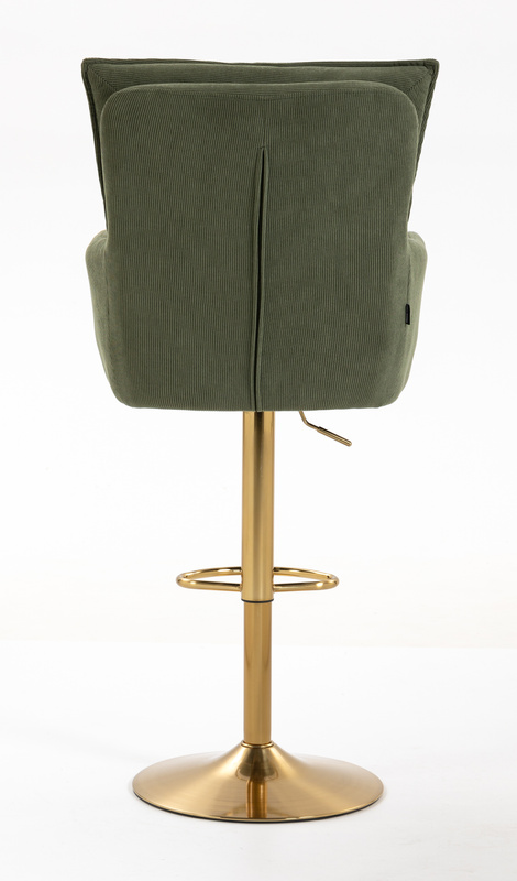 HR250W Catifea Reiată Premium Culoare Verde Salvie Arany Lábbal