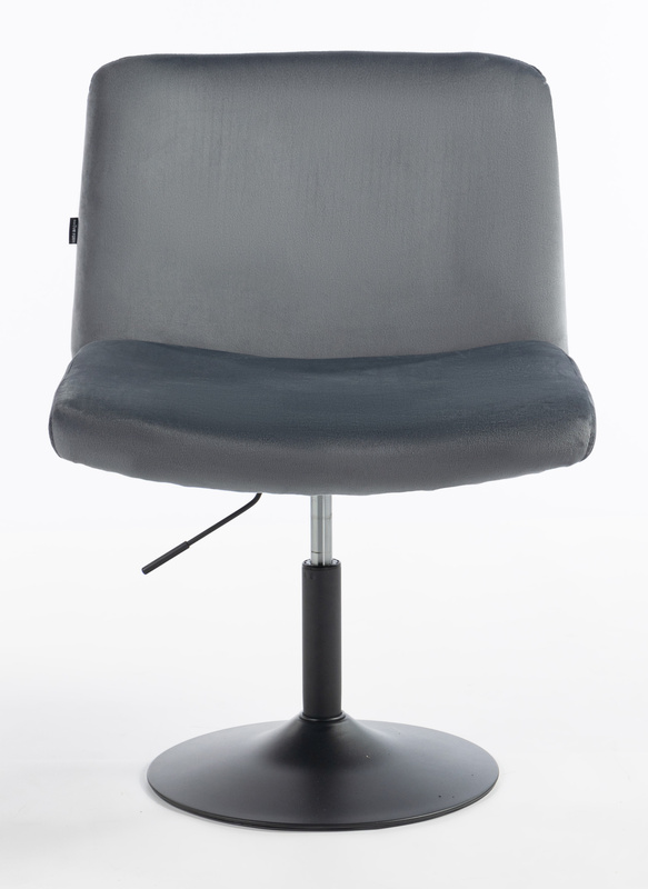 HR150N Grafit Modern Velúr Szék Fekete lábbal