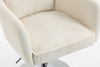 HR250N Krémszínű Bárány Szék Krómozott Lábbal