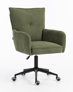 HR250K Catifea Reiată Premium Culoare Verde Salvie Fekete Lábbal